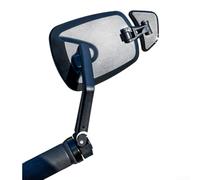 Handlebar Compatible Mirror For Left Or Right Side Installation With Full Rotational Control And Stable Base Mount(Single right)