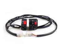 Handlebar Control Switch 22mm 7/8 Inch Motorbike Handlebar Controller Switch For Universal Horn Turn Signal Fog Lamp Start Switch