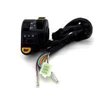 Handlebar Control Switch 22mm 7/8" Motorcycle Left Switch Handlebar Control For Universal Horn Turn Signals Indicator Far Near Light Button