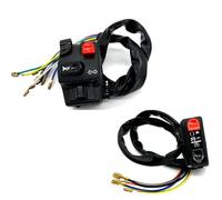 Handlebar Control Switch 22mm Motorcycle Handlebar Control Switch For Universal Horn Button Turn Signal Electric LampLight Start Handlebar Controller