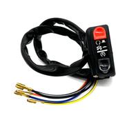 Handlebar Control Switch 22mm Motorcycle Handlebar Control Switch For Universal Horn Button Turn Signal Electric LampLight Start Handlebar Controller
