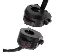 Handlebar Control Switch 7/8" 22mm Motorcycle Handlebar Control Switch For Universal Left Right Side High/Low Beam Light Turn Signal Horn Switch Parts