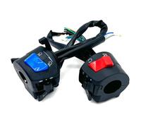 Handlebar Control Switch Motorcycle Handlebar Switch Control 22mm 7/8 Inch For Universal Waterproof Horn Turn Signal Headlight Control