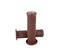 Handlebar Cover Handle Grips Motorbike Grips Handle Bar Scooter Accessories Motorcycle Handlebar Cover Cafe Moto Grip Universal Replacement(25MM brown)