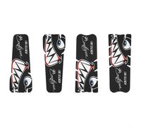 Handlebar Crank Sticker, Bike Frame for PROTECTION Sticker, Anti-scratch And Anti-scratch Bicycle Handlebar Protective Film Sticker, Suitable For All Types Of Bikes(A)