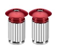 Handlebar End Caps - Aluminium Alloy, 1 Pair, Lightweight & , Colourful End Plugs for a Stylish Look, Improves Grip and Protects Handlebars | for Mountain Bikes, Road Bikes, MTBs
