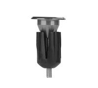 Handlebar End Caps Bicycle Handlebar End Plug Caps Aluminum Alloy Handlebar Plug for Mountain Bike Road Bicycle Handlebar(Titanium Color)