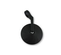 Handlebar End Mirror Highsider smart Ponza Mirror with Approval, Black, 1 Piece