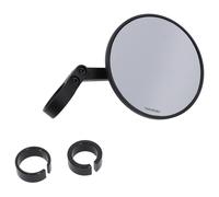 Handlebar end mirror round universal Usable left right black Eapproved Highsider