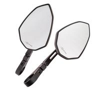 Handlebar End Mirror STORM 10 Black, Screw-On, IBEX