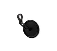 Handlebar end mirrors Highsider PRO Conero-Run short, aluminium black satin
