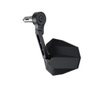 Handlebar end mirrors Highsider PRO Stealth-X5 EVO, short approval black matt