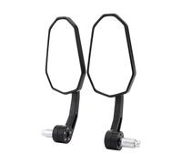 Handlebar End Rear View Mirrors - Black