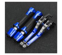 Handlebar Ends for BM R Nine T NINET RNINET Cafe Racer Pure Scrambler Handgrips Brake Clutch Levers Handlebar Grips Ends(Blue2)