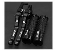 Handlebar Ends For VT750 Shadow S RS AERO CDACE SPIRIT CACE CDCD2ACE Brake Clutch Lever Handlebar Cover(Black)