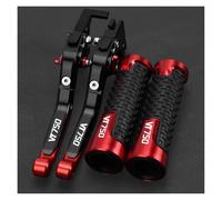 Handlebar Ends For VT750 Shadow S RS AERO CDACE SPIRIT CACE CDCD2ACE Brake Clutch Lever Handlebar Cover(Red3)