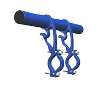 - Handlebar extension, handlebar extension for scooters, space-saving holder - lightweight holder with double clamp holder for holding the speedometer