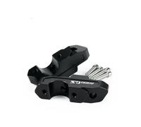 Handlebar Extension Motorcycle Handlebar Rise For BMW R1300GS R1300 GS 2023-2024 Lift Riser Extension Drag Hand-operated Telescopic Regulator. Adapter(BLACK 1)
