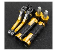 Handlebar for H&ONDA CB190R CB 190 R 2015-2023 Motorcycle Aluminum Brake Clutch Levers Handlebar Hand Grips Ends(Gold3)