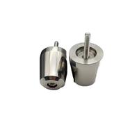 Handlebar Grip Bar End Plug Cap Stainless Steel Motorcycle Accessories Handlebar Grips Handle Bar Cap Ends Plugs Balance Slider For Ya&ma&ha For XMAX 300(2)