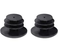Handlebar Grip Cap, Universal 10Pcs Replacement Durable Handlebar Grip End Plug, Black For Bike Mountain Bike Scooter Folding Bike Fashion Book
