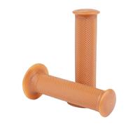 Handlebar grip domino motorcycle on road 1124 vintage cafe racer brown closed en