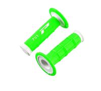 Handlebar grip progrip 791 fluo green/white (pr) double density 115mm