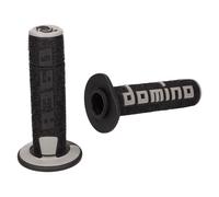 Domino Soft Hand A360 Motocross MX Grips Black and Grey