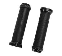 Handlebar Grips Aluminium Rubber CNC Anodised for Electric Dirt 16.5 cm | The anodised aluminium handles effectively absorb vibrations, ensuring a comfortable and safe driving experience.