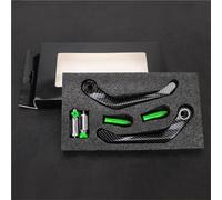 Handlebar Grips Guards Brake Clutch Levers Handle Bar Protector Guard For For NINJA H2 SX H2-SX Se ZX1000 2018-2023 MENSUNUBNM(Green)