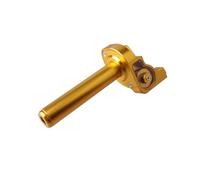 Handlebar Grips Universal Accelerator Throttle Twist Grips Handlebars For Motorcycle Moped Scooter Pit Quad Dirt Throttle Grips ATV(Gold Grip 02)