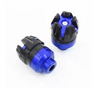 Handlebar Guard 1Pair Universal Motorcycle Wheel Protection Crash Cups Colorful Motorbike Protector For Scooter Aluminum Motorcycle Handguards(Blue)