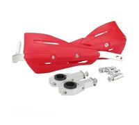 Handlebar Guard Fit For Yamaha EXC KLX YZF CRF Dirt Bike Enduro Handlebar Protection Universal Hand Guards Motorcycle Handguard Protector Motorcycle Handguards(Red)