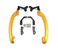 Handlebar Hand Rail For MT07 FZ07 2013 2014 2015 2016 Motorcycle Passenger Grab Bars Tail Armrest Rear Seat Handles(GOLD)