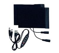 Handlebar Heater - 15x10cm 5V Electric Heated Grip Cover | Polyester Pure Copper Wire - Heated Handlebar Grips | Three-Speed Temperature - Motorcycle Hand Warmers