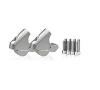 Handlebar Height Adapter Handlebar Riser Bar Mount For BMW R1250GS R1200GS LC Adventure S1000XR Hand Rising Clamps Back Move Adapter(Silver)