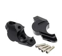 Handlebar Height Adapter Handlebar Riser Bar Mount For Tenere 700 Rallye Edition/World Raid Hand Rising Clamps Back Move Adapter(Silver)