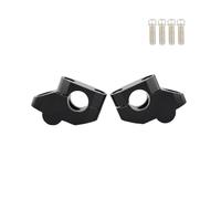 Handlebar Heightening For YA&MAHA BT1100 XJR1200 XJR1300 FZ8 Motorcycle Handlebar Stretcher Booster(Black)