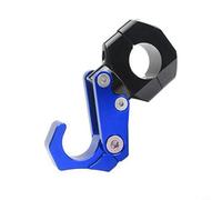 Handlebar Hook For Motorcycle Luggage Bag Mounting Located At Front Mount Point ABS Aluminum Alloy Build For Stability(Blue)
