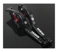 Handlebar Levers For Triumph For Trident660 For Trident 660 2021-2025 Motorcycle Aluminum Foldable Extending Brakes Clutch Levers Motorcycle Clutch Brake Lever(Black B)