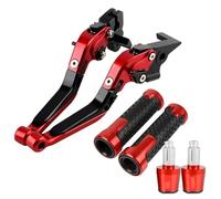 Handlebar Levers Motorcycle Brake Clutch Lever Handlebar Grips For Benelli BN125 BN150 BN 125 150 TNT150i TNT 150i With Handle Bar End Pieces Motorbike Grips Brake Clutch Lever(Color 10)