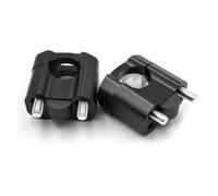 Handlebar Lift Mount 1 Pair CNC 22mm 28mm For 7/8" 1-1/8 Pit Off Road Motorcycle Bar Clamps Handlebar Risers Adapter Dirt Motorbike Accessories Heightening Clamp(3)