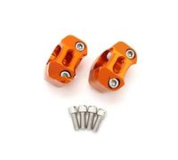 Handlebar Lift Mount CNC Aluminum Motorcycle Handlebar Risers Adjustable Fat Bar Clamps Motorcycle Model Universal Pair 1 1/8" 28mm Bar Riser Mount(3)