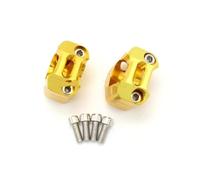 Handlebar Lift Mount CNC Aluminum Motorcycle Handlebar Risers Adjustable Fat Bar Clamps Motorcycle Model Universal Pair 1 1/8" 28mm Bar Riser Mount(1)