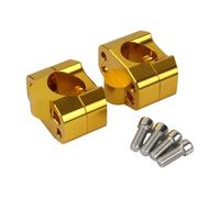 Handlebar Lift Mount Universal 1-1/8" 28mm Motorcycle Handlebar Clamp Handle Riser Adapter CNC Aluminum Accessories Racing Dirt Pit Bike Motocross Heightening Clamp(2)
