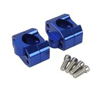 Handlebar Lift Mount Universal 1-1/8" 28mm Motorcycle Handlebar Clamp Handle Riser Adapter CNC Aluminum Accessories Racing Dirt Pit Bike Motocross Heightening Clamp(1)