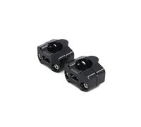 Handlebar Lift Mount Universal 22MM To 28MM CNC Billet Handlebar Fat Bar Risers Mount Clamp Adaptor For Pit Dirt Bike MX For ATV Heightening Clamp(2)