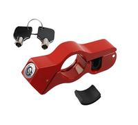 Handlebar lock, aluminium lightweight accessories, two-wheeled lock, for scooters, ATV, outdoor, driving, bicycle, motorcycles, power sports