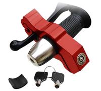 Handlebar Lock - Lightweight and Secure Accessories | Complete Bicycle Attachment for Heavy Duty Use for Bike, Scooter, Quad, Driving, Cycling, Motorcycles, Sports