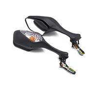 Handlebar Mirror 1 Pair Motorcycle Rear View Side Mirrors With LED Turn Signal Light For CBR1000RR CBR 1000 RR 2008-2016 2009 2010 201